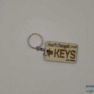 Don't forget your keys - P