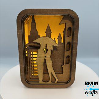Multi-Layered Lightbox Lantern - Box Only